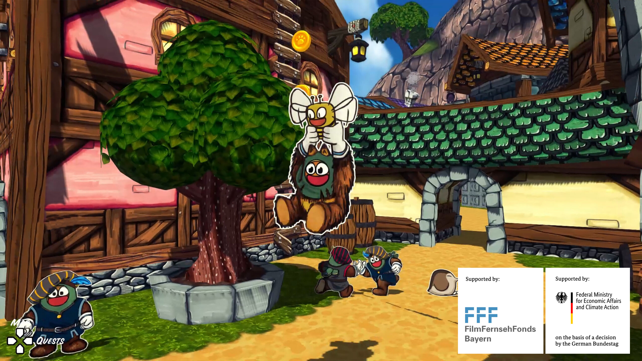 Ruffy and the Riverside - Foerderlogos